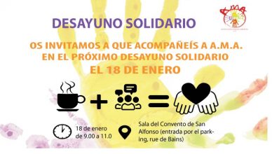 desayuno solidario AMA Luxemburgo