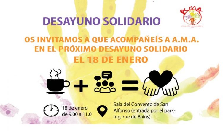 desayuno solidario AMA Luxemburgo